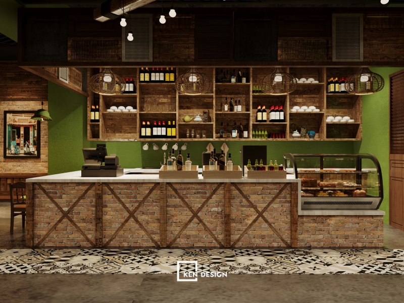 Thiết kế KAKA Cafe tại Hàn Quốc