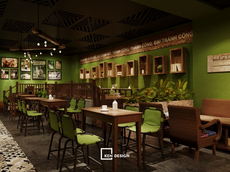 Thiết kế KAKA Cafe tại Hàn Quốc