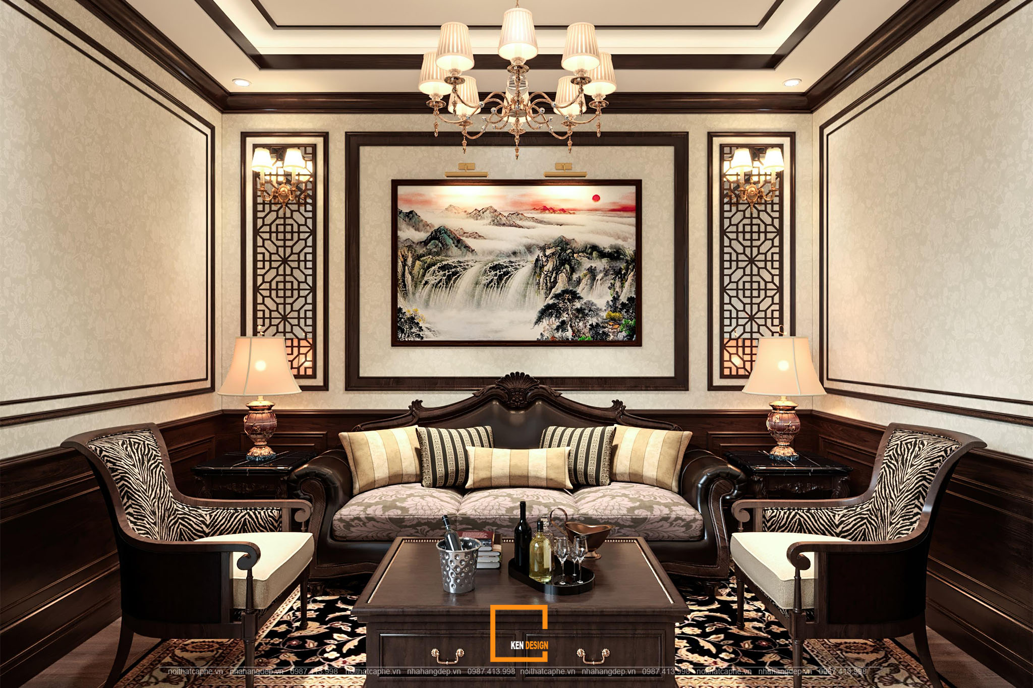 Tiêu chuẩn bố trí nội thất nhà hàng Châu Âu