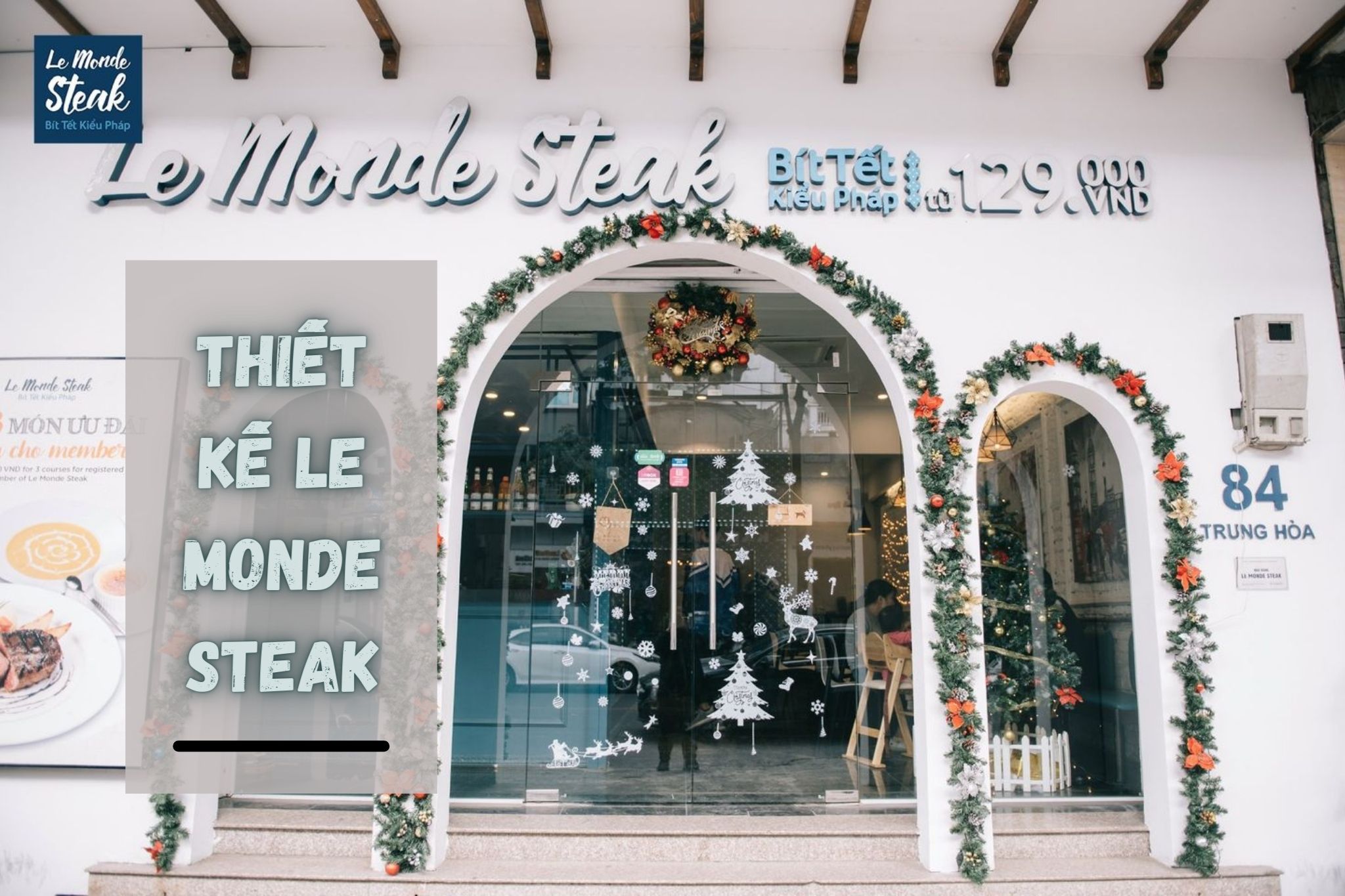 thiết kế le monde steak trung hoà