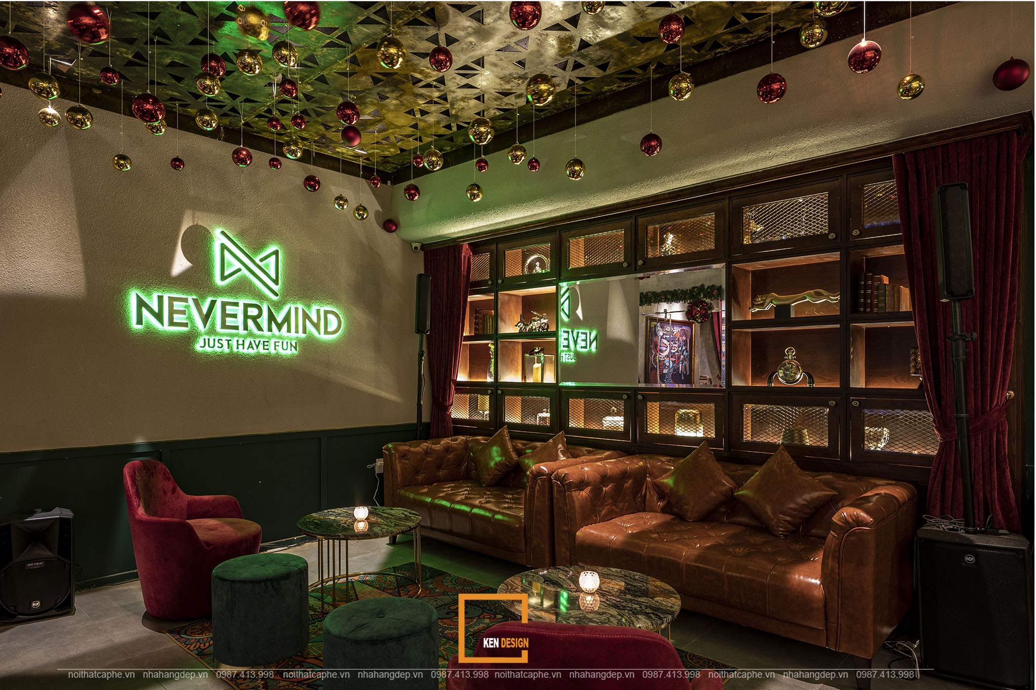 Mẫu thiết kế Nevermind Bar Lounge Saigon