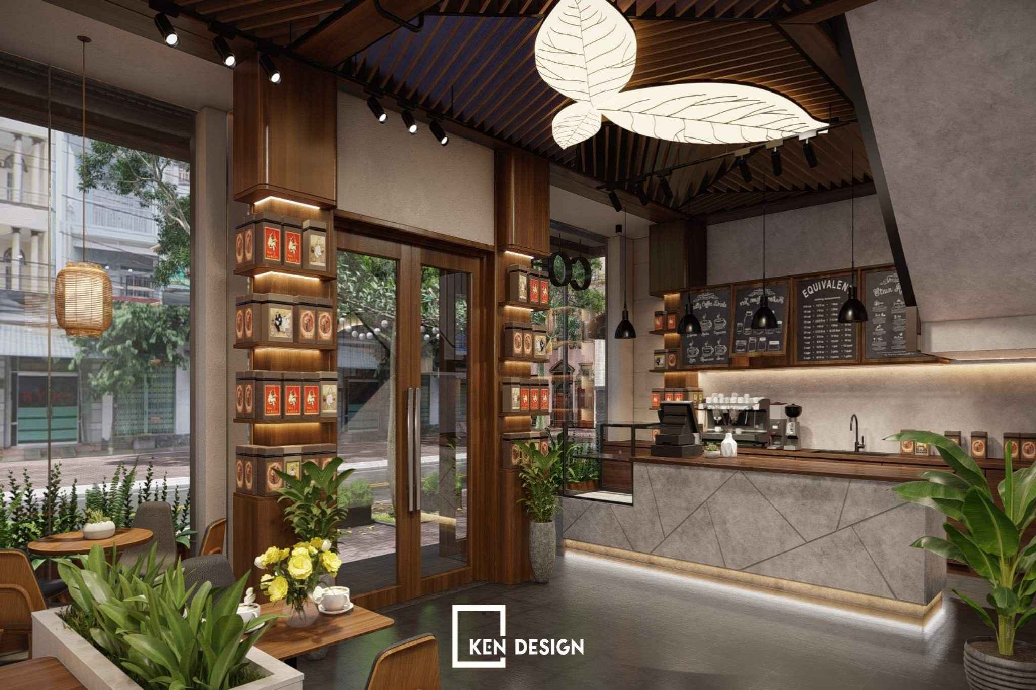 Dự án thiết kế tổ hợp Nhà hàng & Cafe anh Đăng