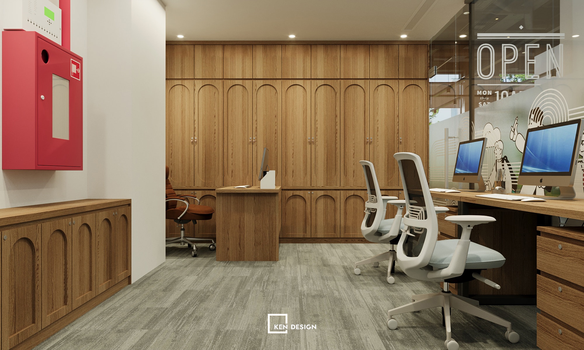 Thiết kế mở rộng quy mô quán cafe coworking Flow Haus