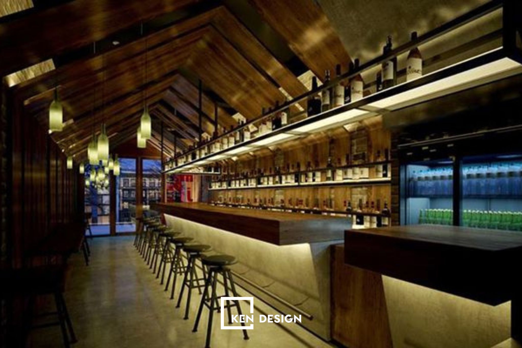 quầy bar Thiết kế Mojito Bar