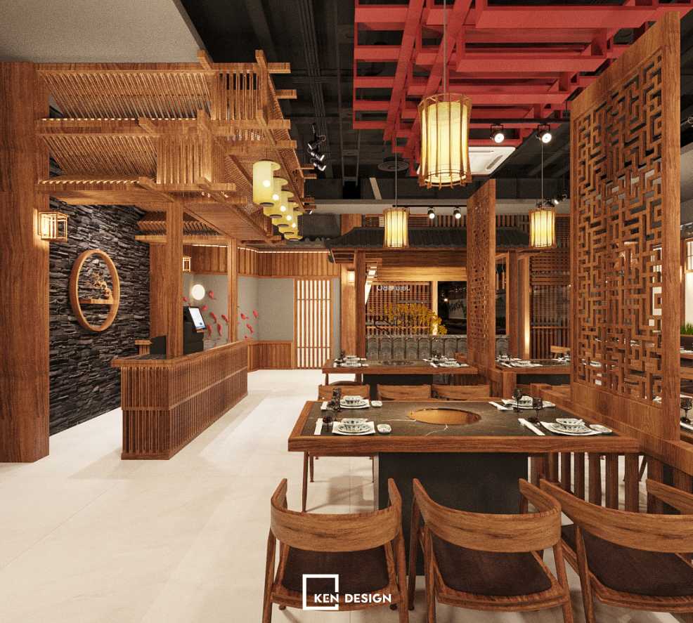 Dự án thiết kế nhà hàng BBQ Hải Dương 