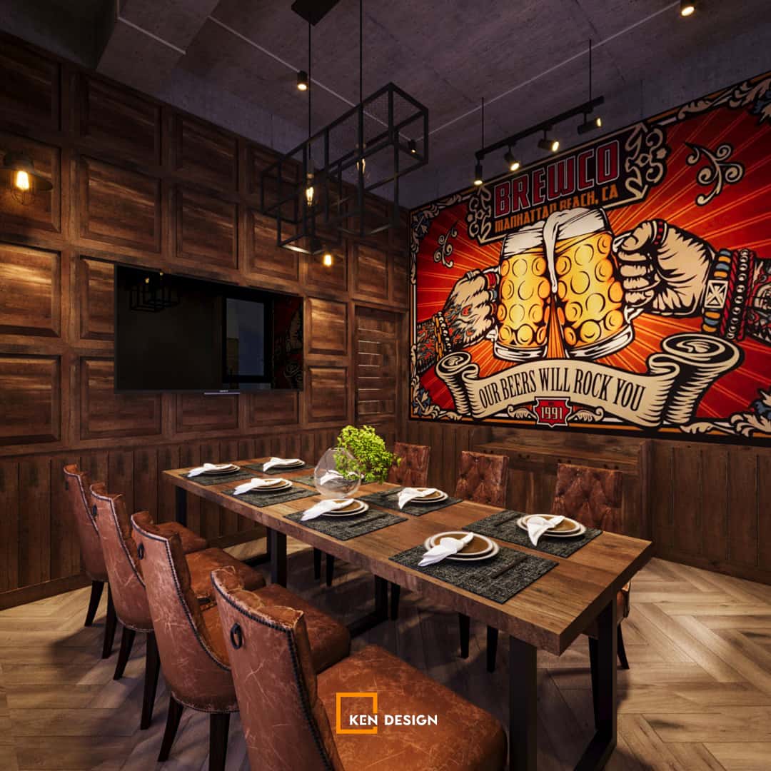 Thiết kế nhà hàng Beer Bỉ tại Phú Quốc