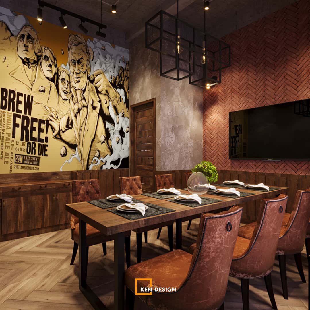 Thiết kế nhà hàng Beer Bỉ tại Phú Quốc