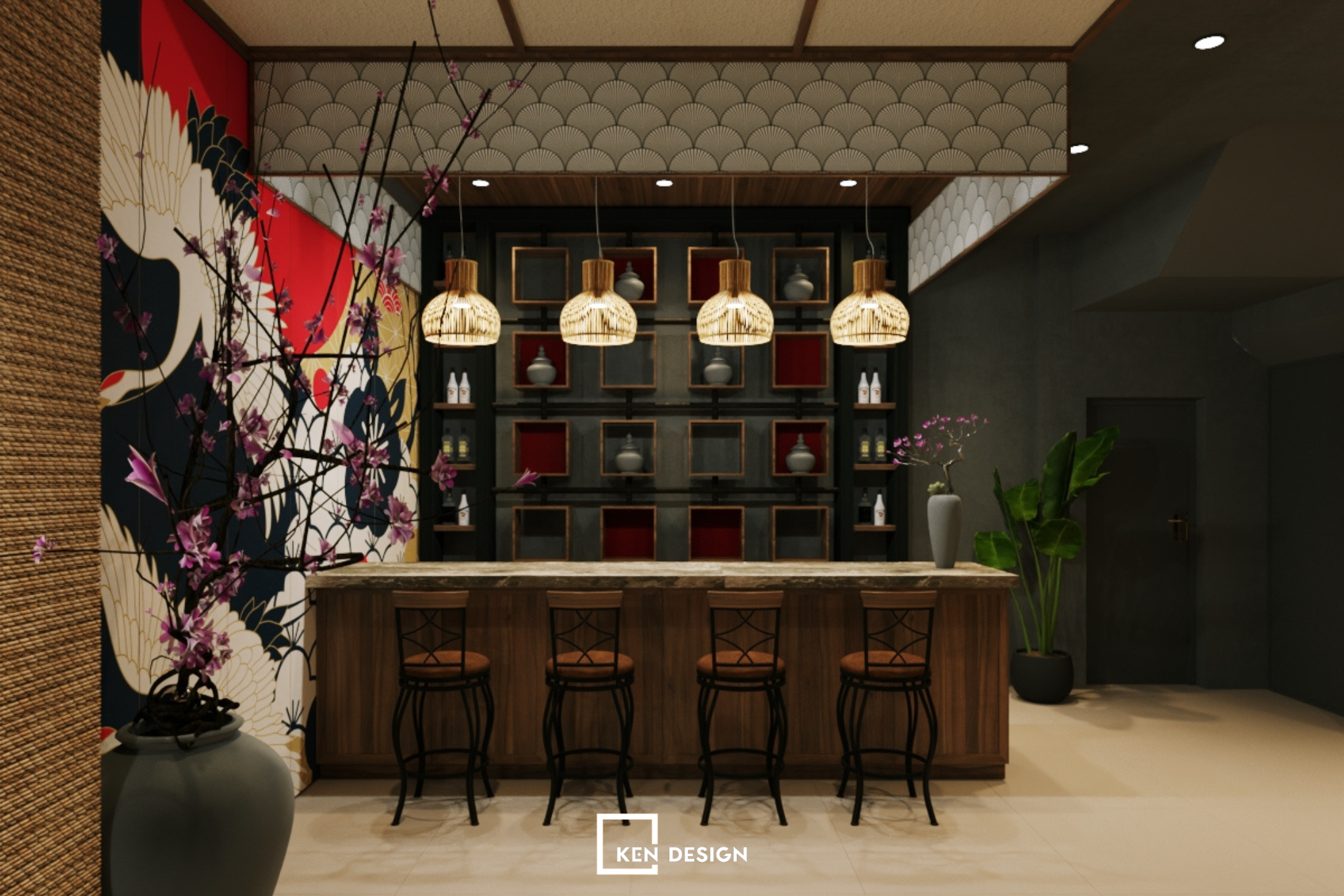 ý tưởng thiết kế nhà hàng bến tre