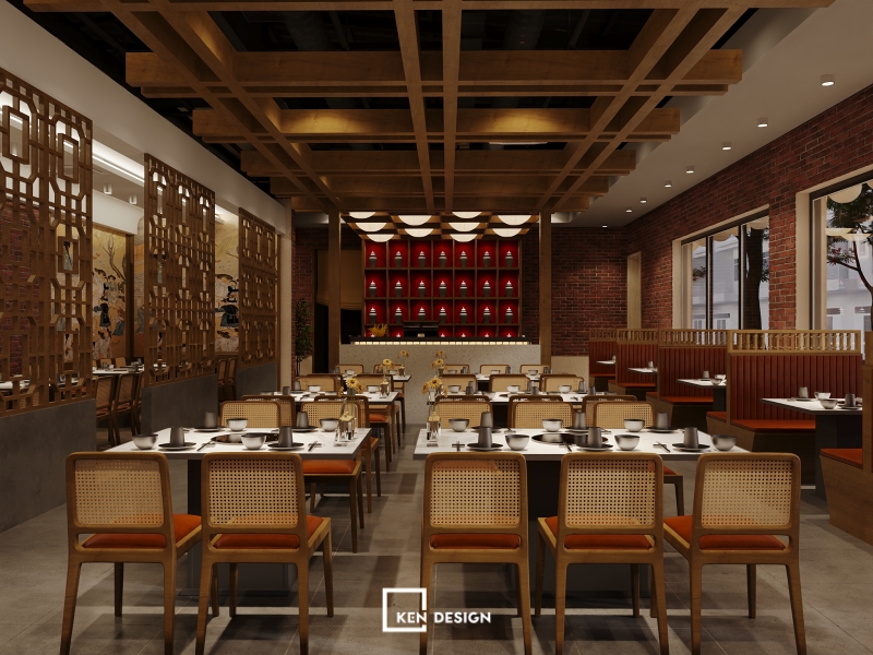 Thiết kế nhà hàng Bling Nướng