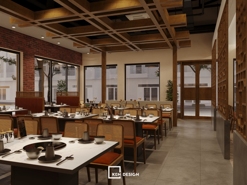 Thiết kế nhà hàng Bling Nướng