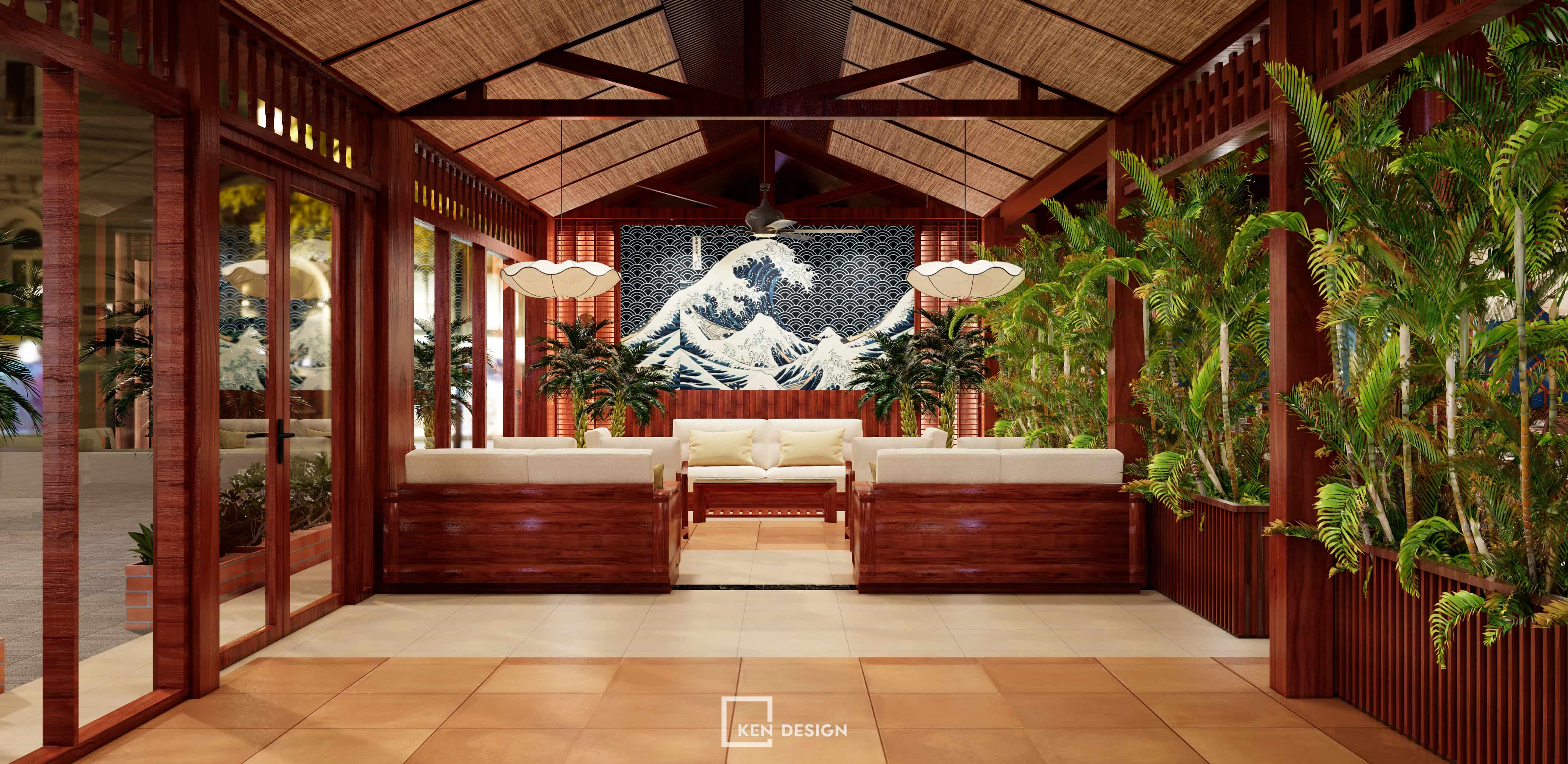 Thiết kế nhà hàng buffet hải sản Rex Maris tại Phú Quốc