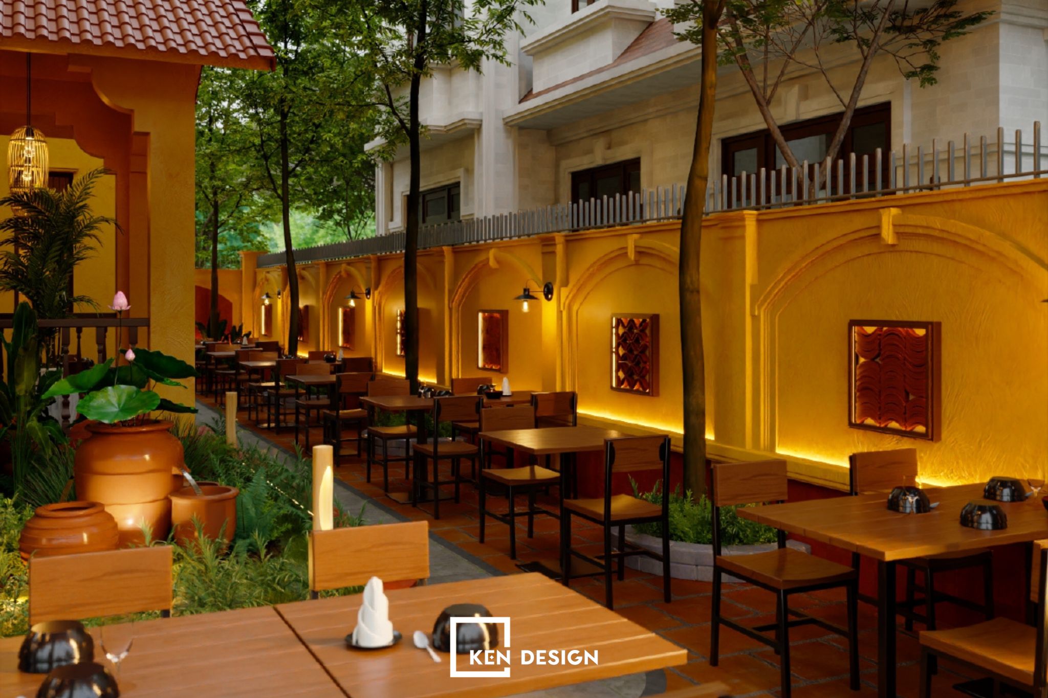 Thiết kế nhà hàng Hải Miền Tây