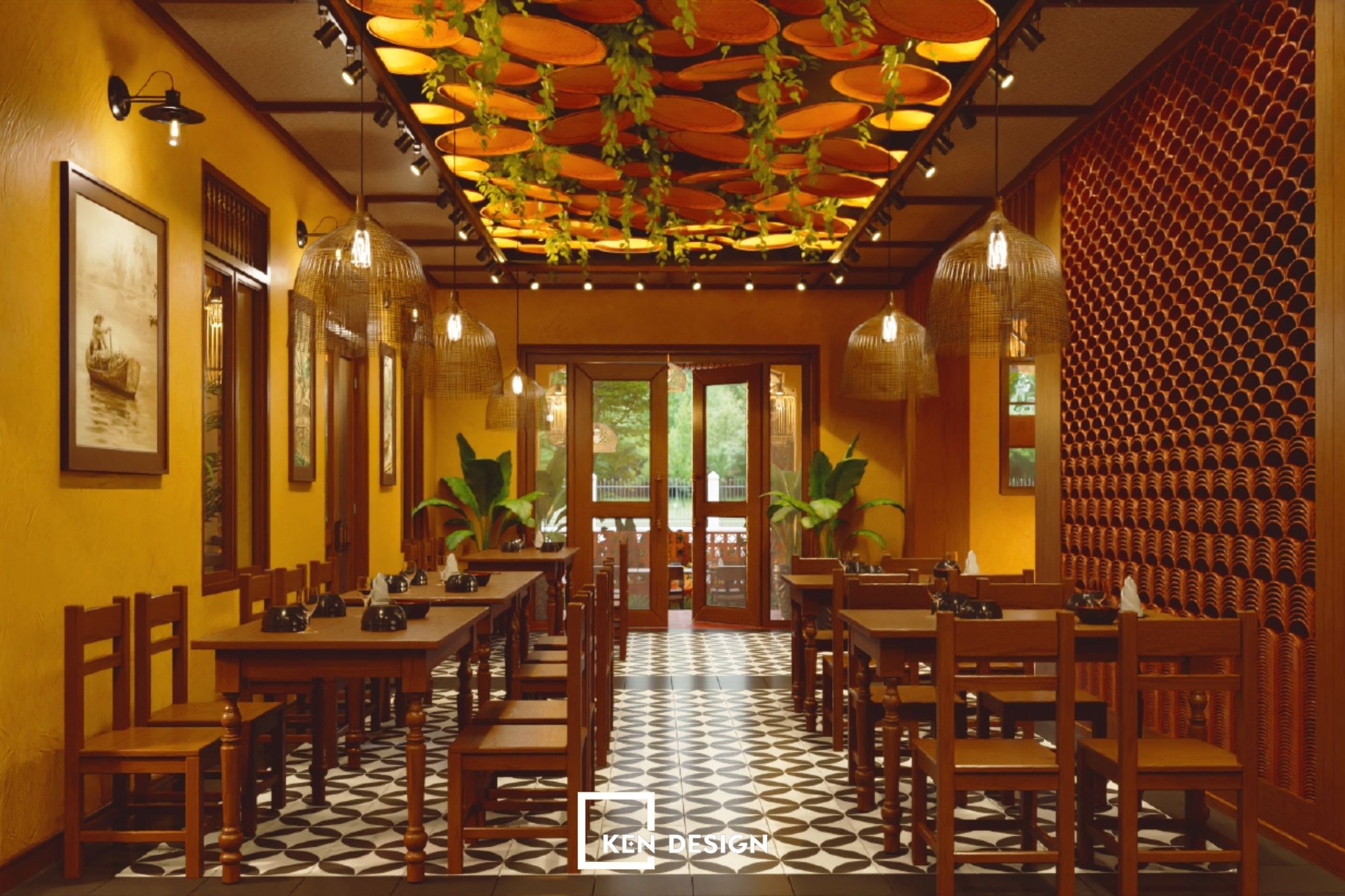 Thiết kế nhà hàng Hải Miền Tây