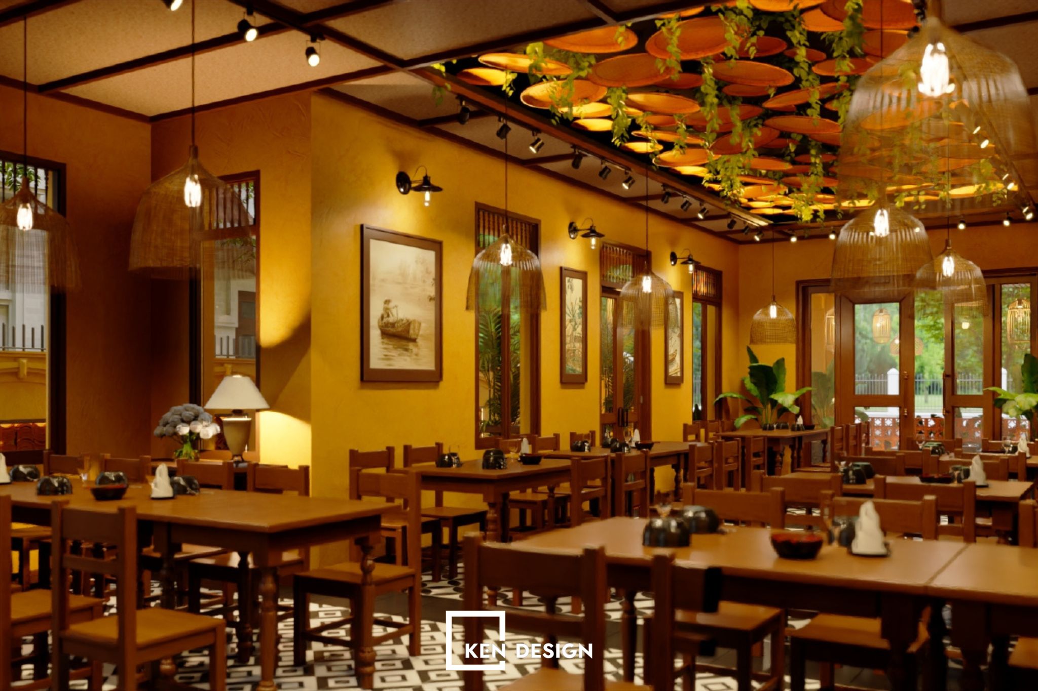 Thiết kế nhà hàng Hải Miền Tây