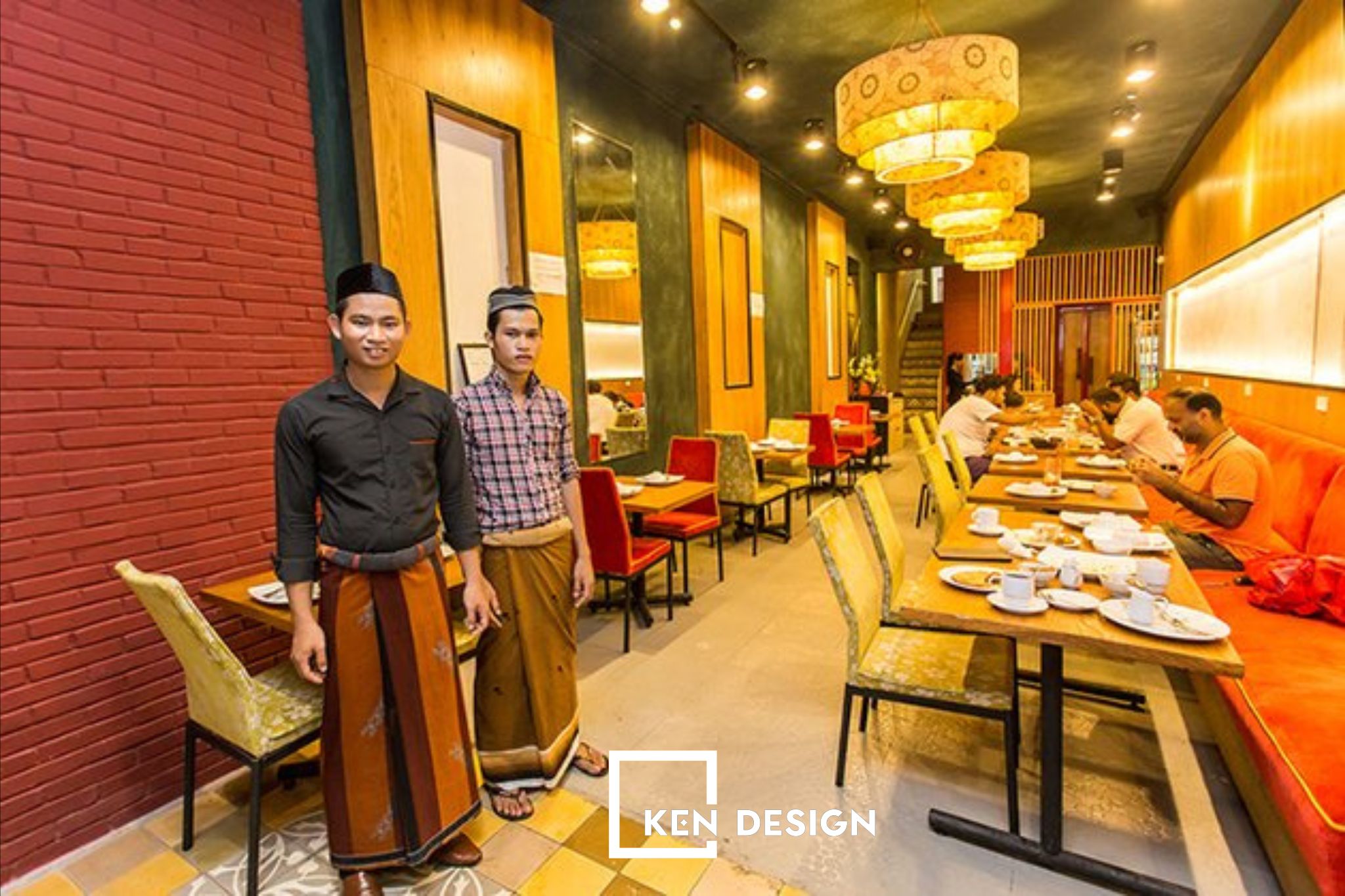 thiết kế nhà hàng Halal Saigon