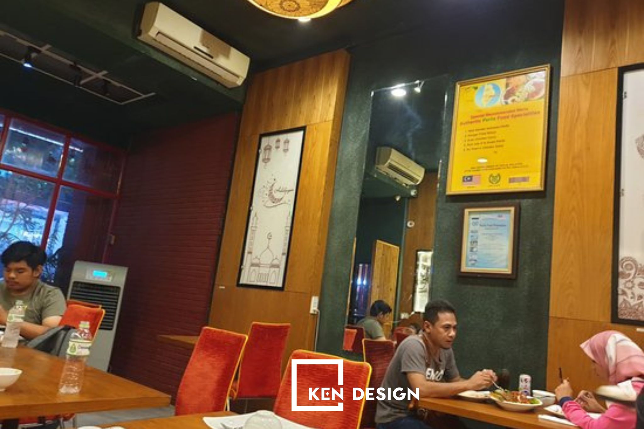 thiết kế nhà hàng Halal Saigon