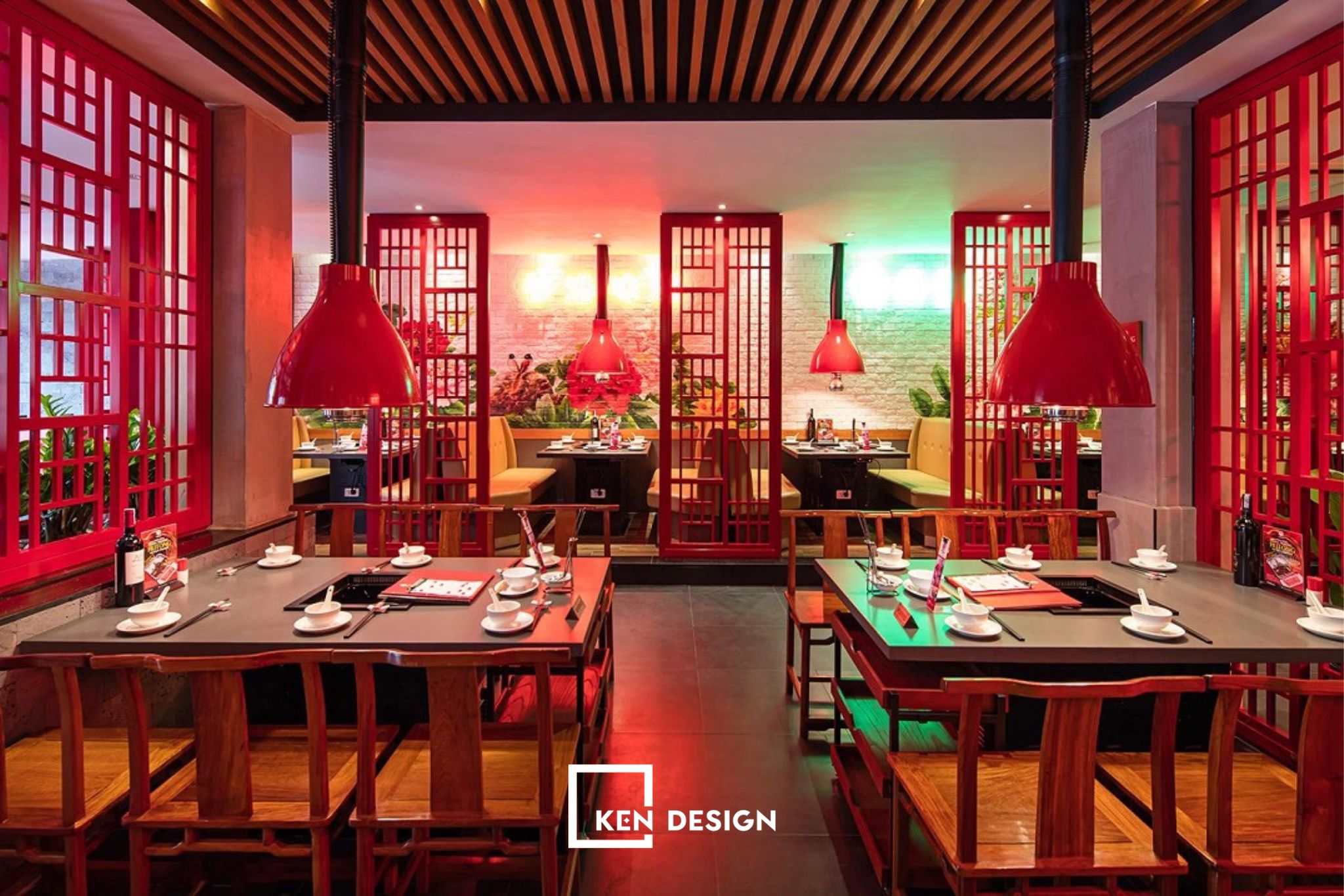 thiết kế nhà hàng Hutong