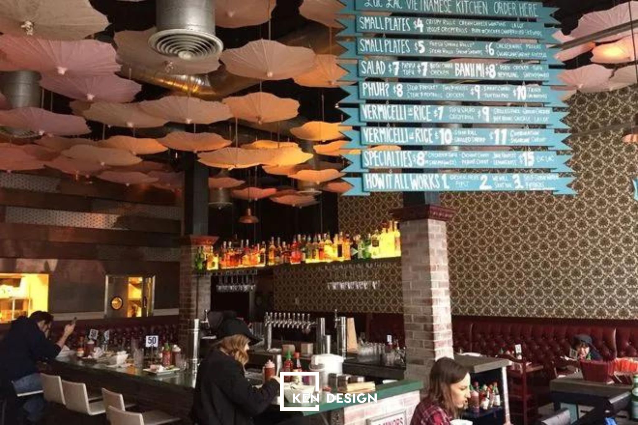 Thiết kế nhà hàng Lúc Lắc tại Portland - Mỹ 
