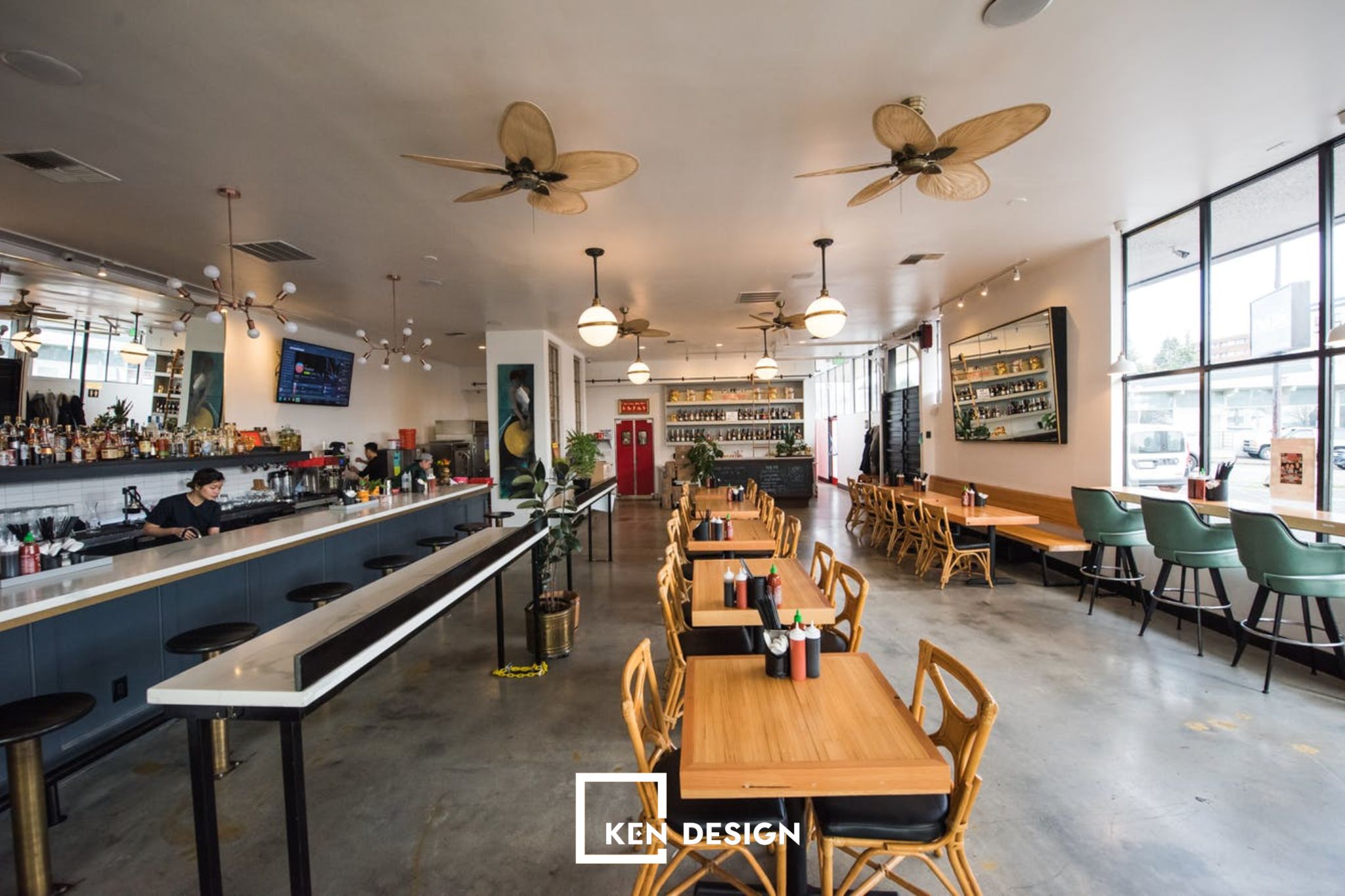 Thiết kế nhà hàng Phở Bắc Seattle tại Mỹ 