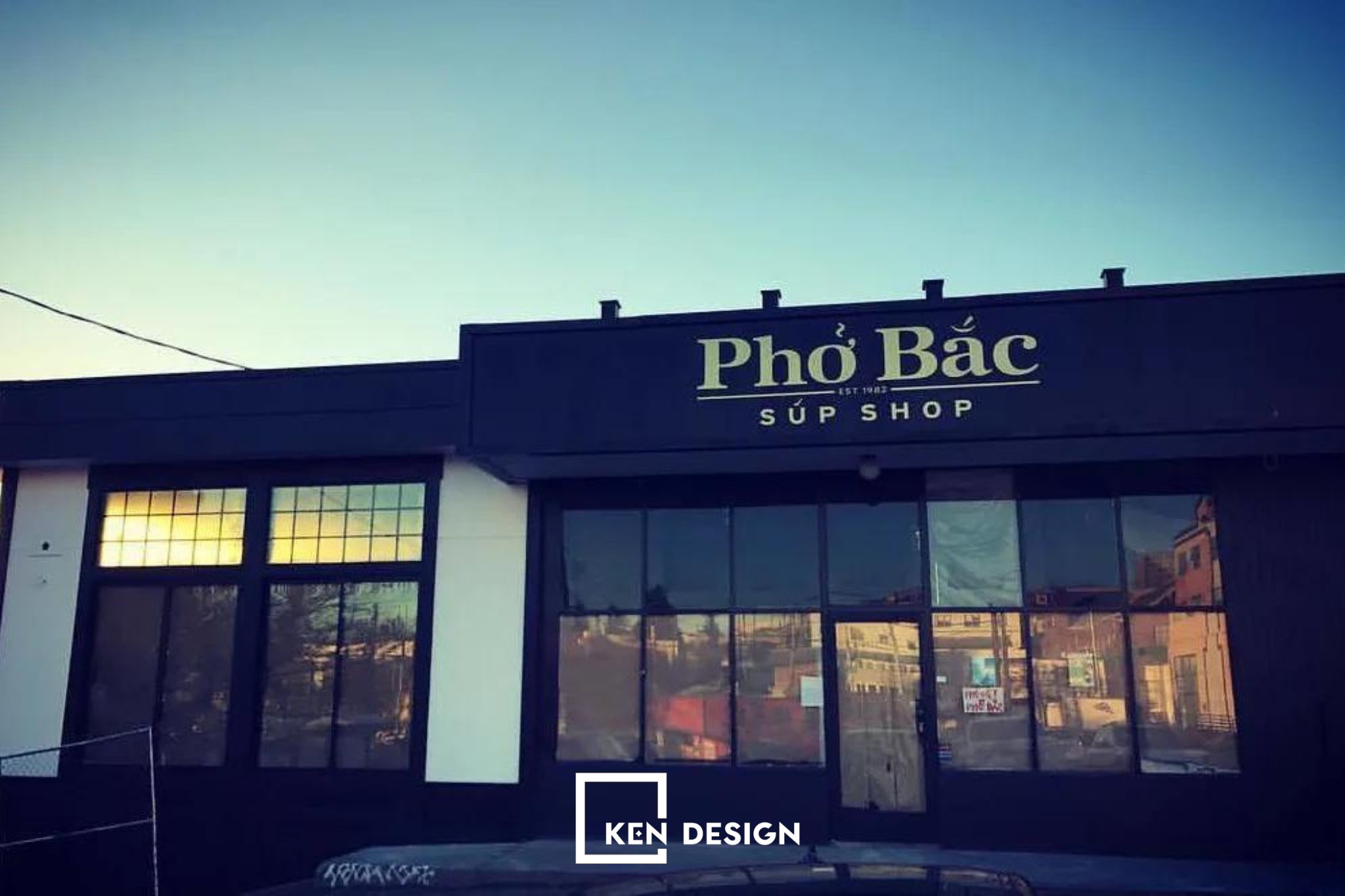 Thiết kế nhà hàng Phở Bắc Seattle tại Mỹ 