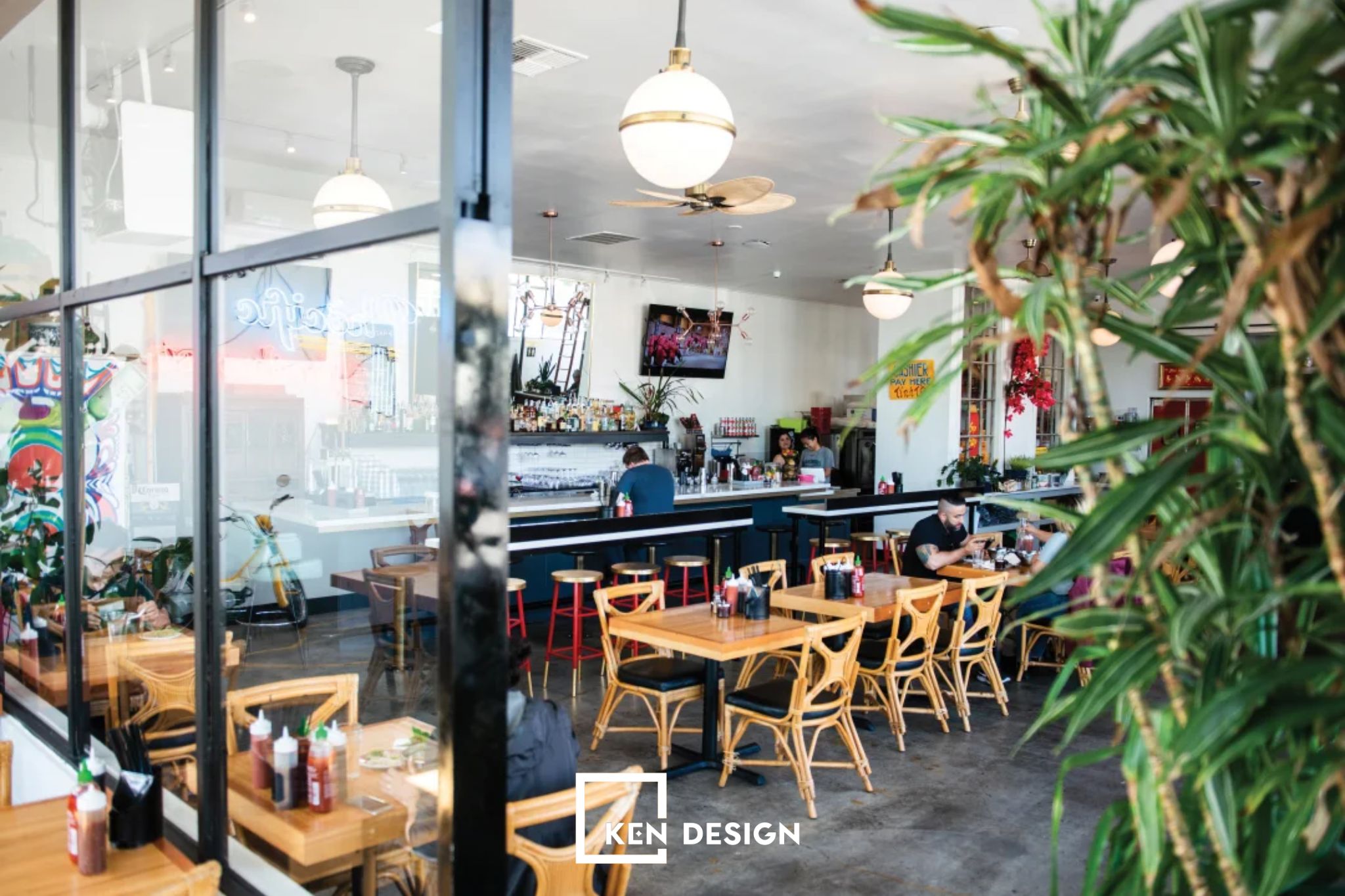 Thiết kế nhà hàng Phở Bắc Seattle tại Mỹ 