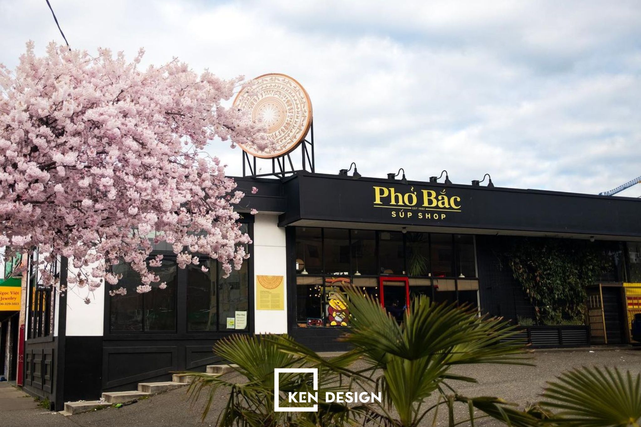 Thiết kế nhà hàng Phở Bắc Seattle tại Mỹ 