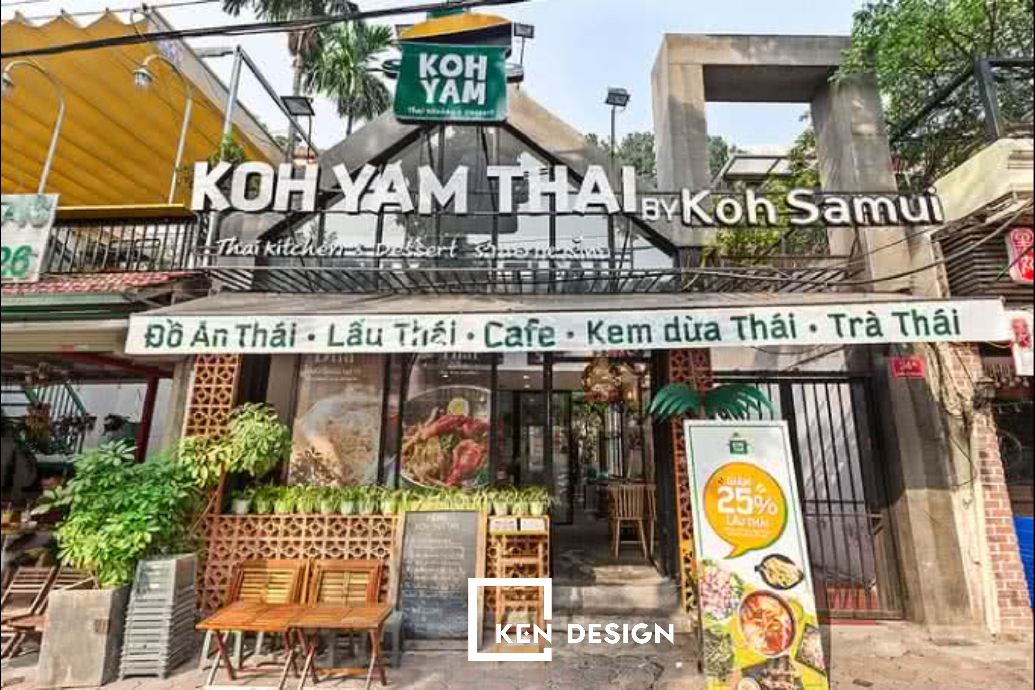Thiết kế nhà hàng Thái KOH