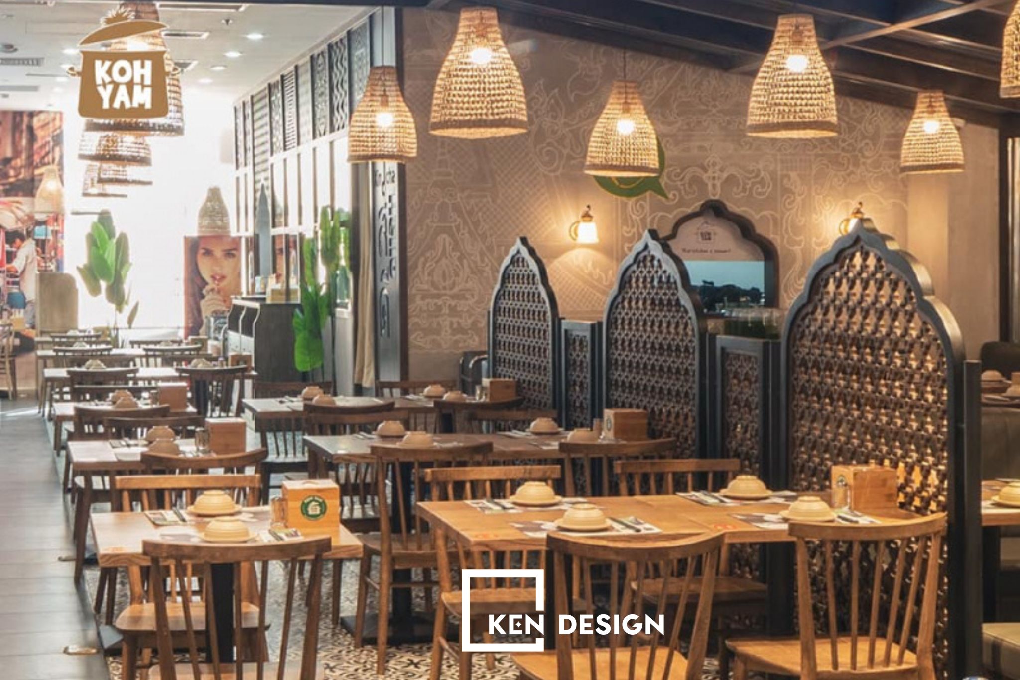 Thiết kế nhà hàng Thái KOH