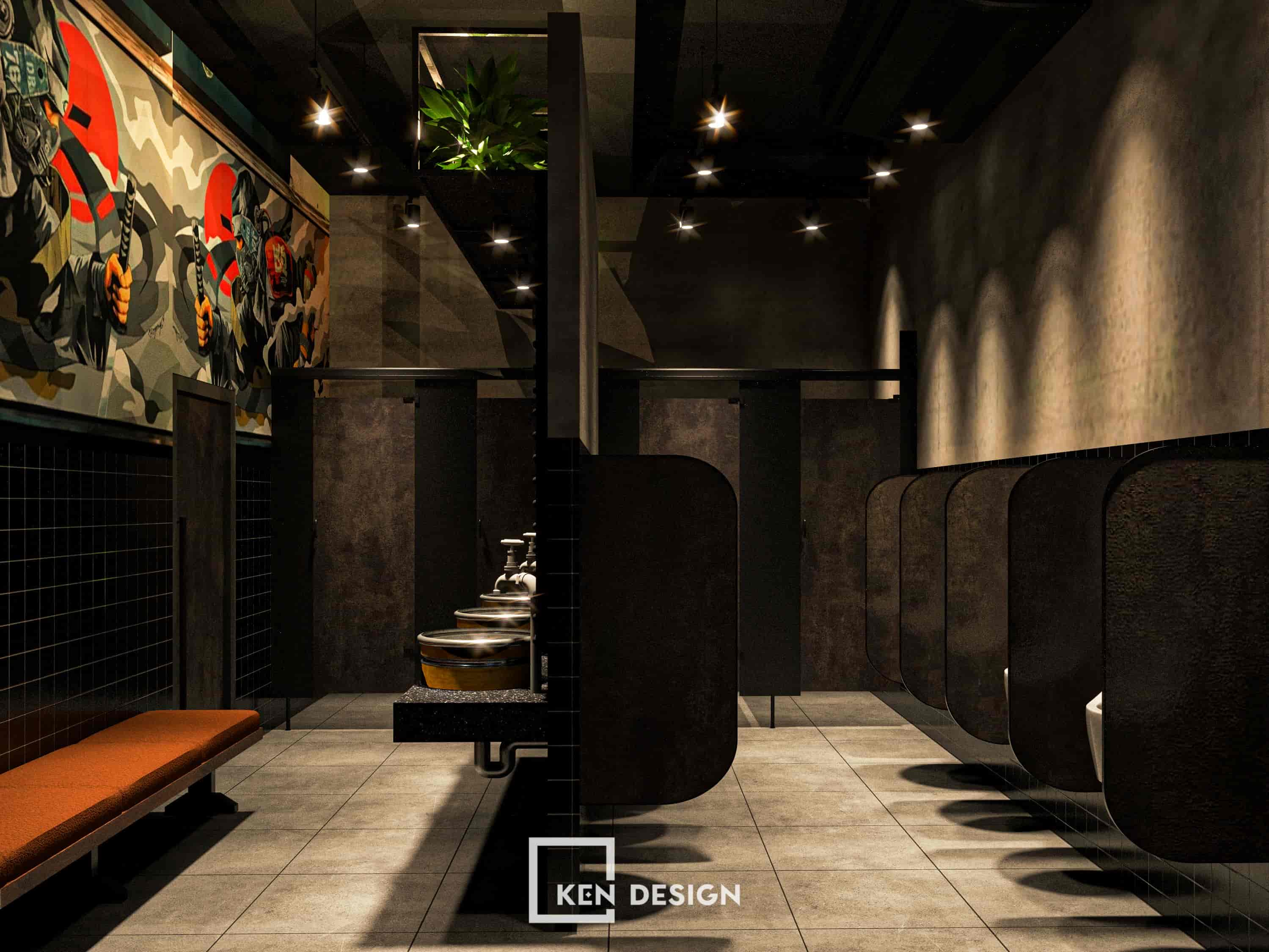 thiết kế nhà hàng The Gangs Airport