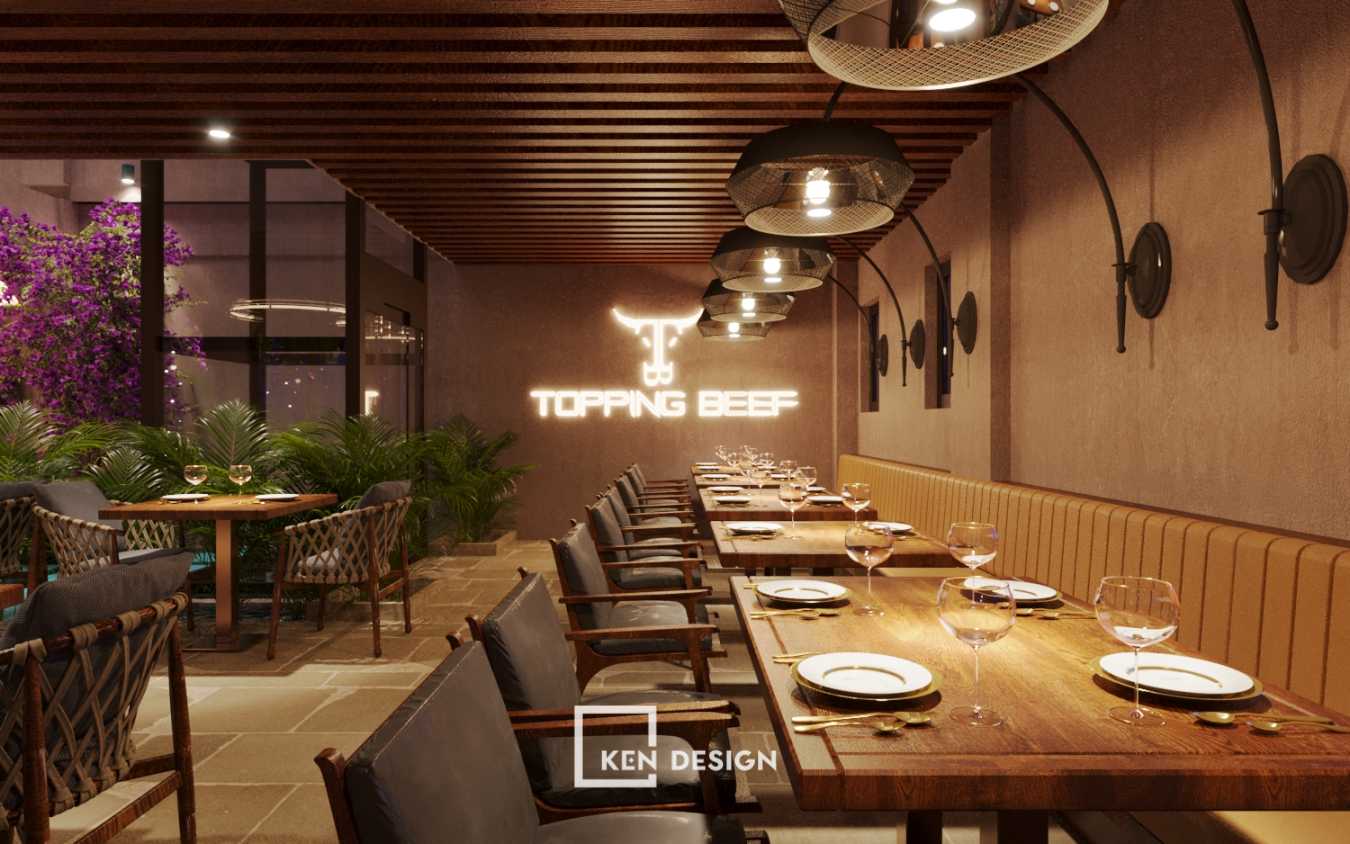 Thiết kế nhà hàng Topping Beef tại Phú Quốc