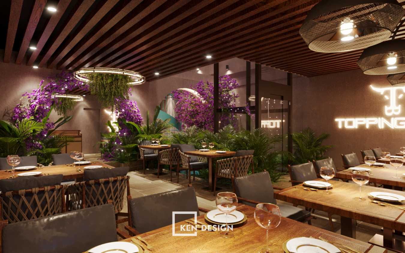 Thiết kế nhà hàng Topping Beef tại Phú Quốc