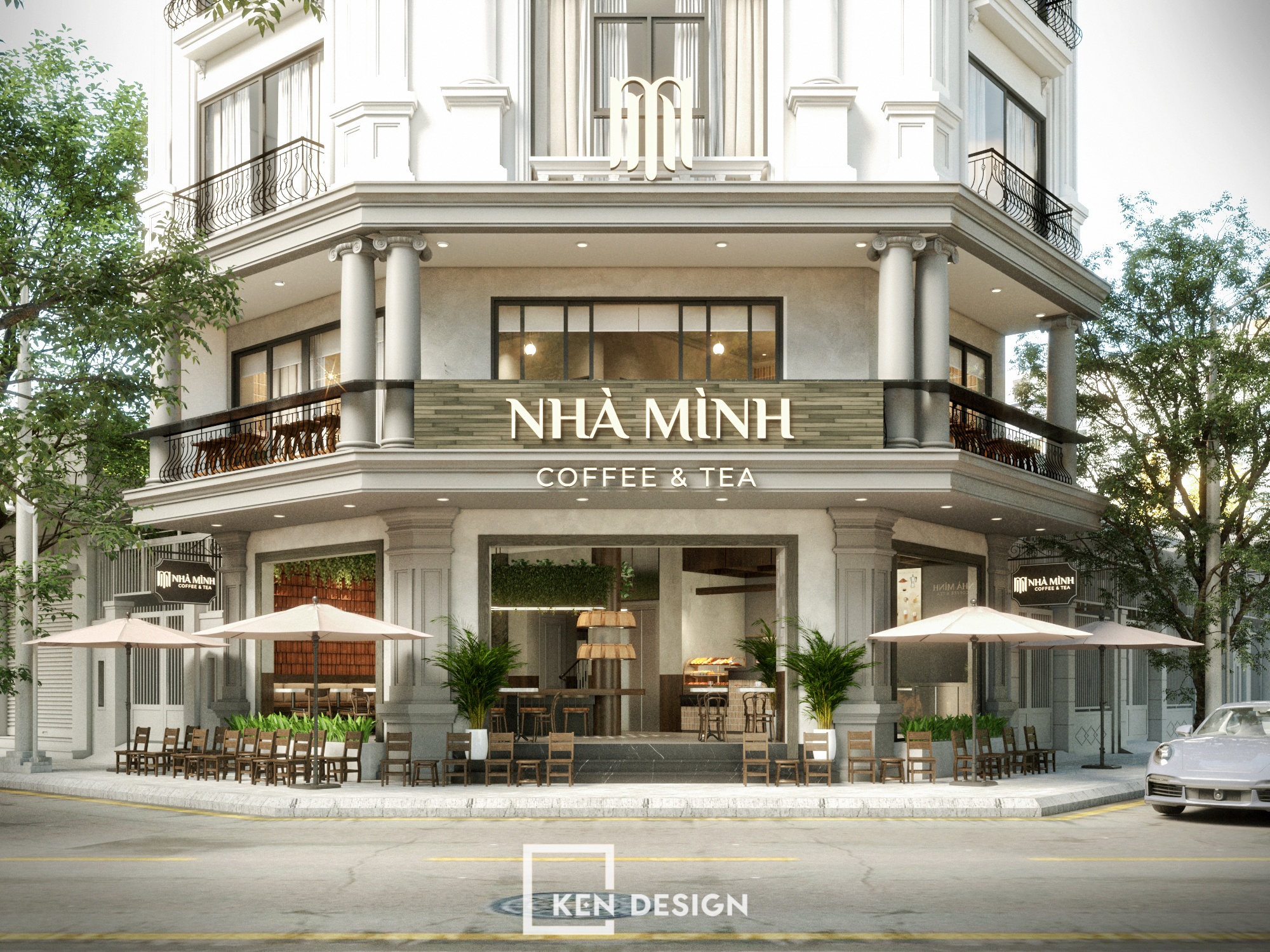 Thiết kế Nhà Mình Coffee & Tea