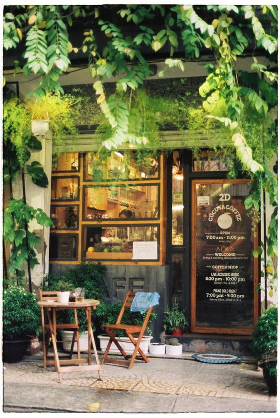Thiết kế nội thất quán cafe nhỏ