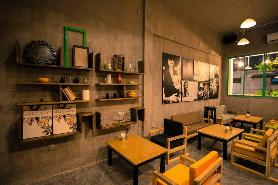 Thiết kế nội thất quán cafe nhỏ