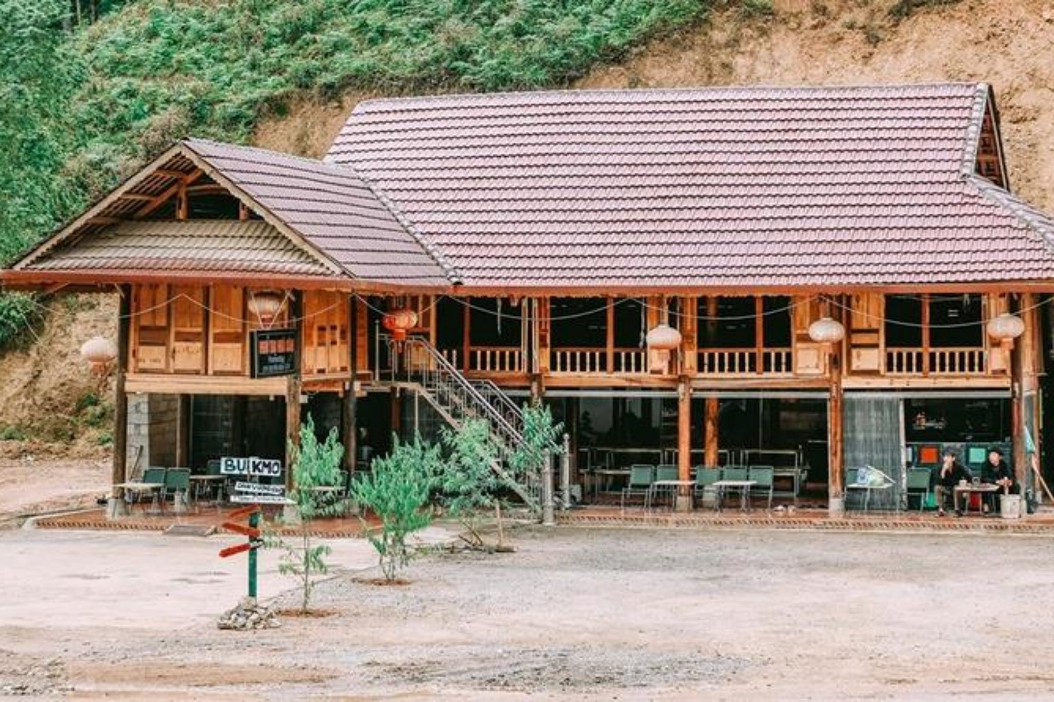 ánh sáng trong thiết kế nội thất homestay bản sắc dân tộc