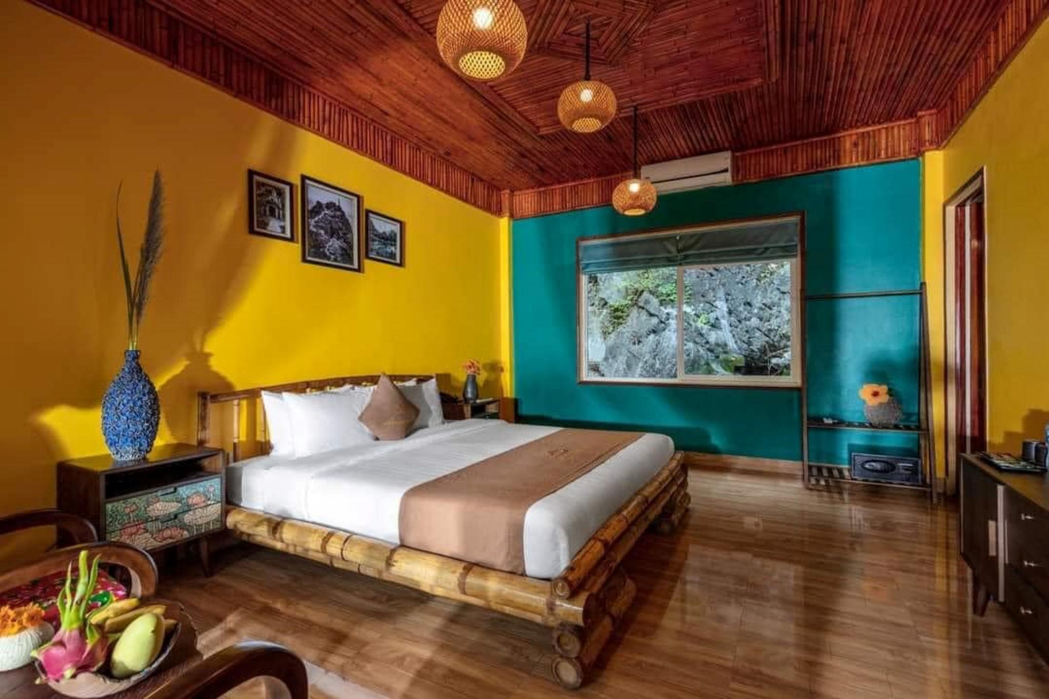 sự tối giản trong thiết kế nội thất homestay phong cách mộc mạc