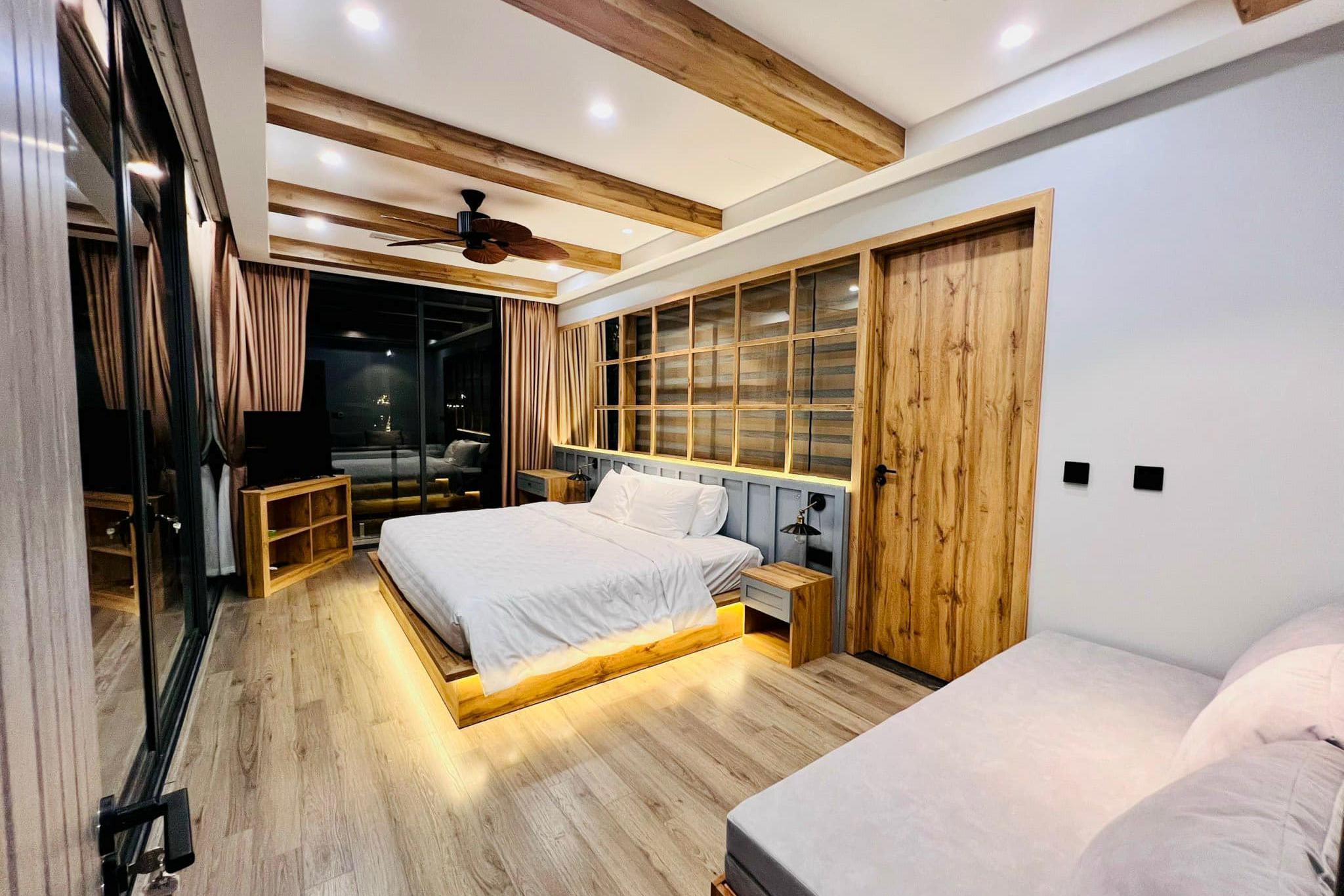 màu sắc tự nhiên khi thiết kế nội thất homestay phong cách mộc mạc