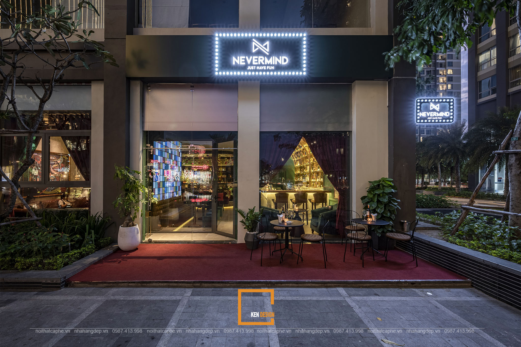 Mẫu thiết kế Nevermind Bar Lounge