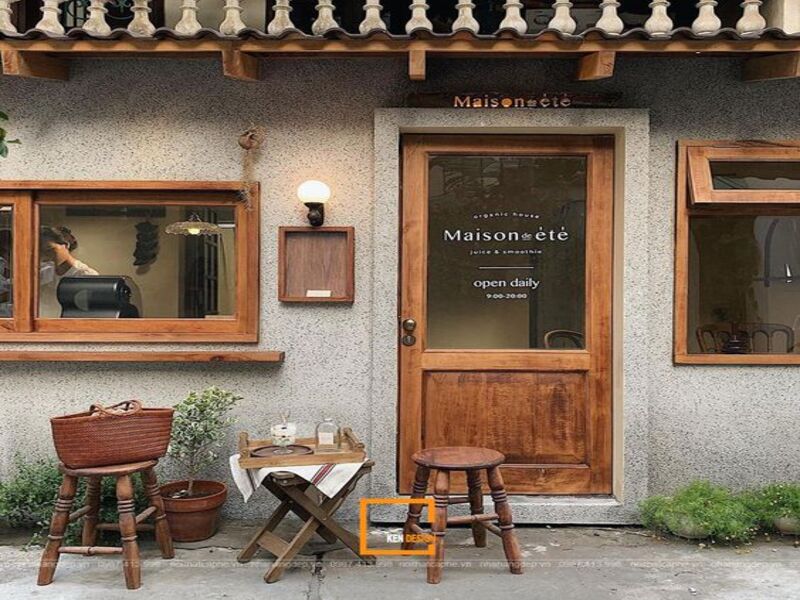 thiết kế nội thất quán cafe nhỏ