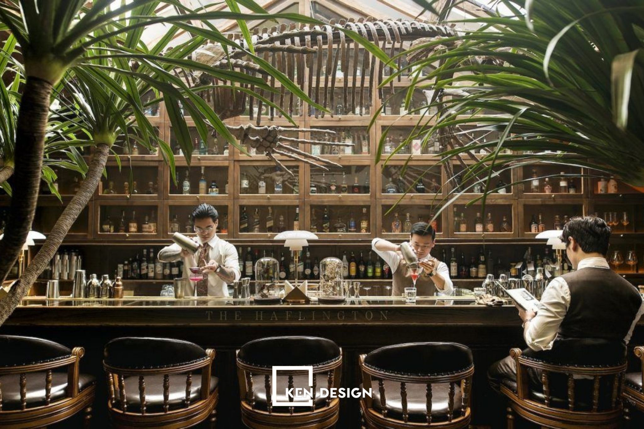 thiết kế pub cổ điển