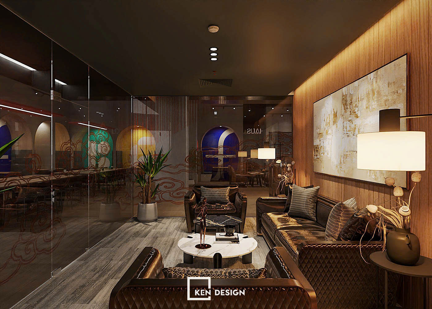 Thiết kế quán cafe coworking FLOW HAUS tại Lê Văn Lương