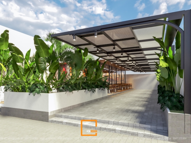 Thiết kế quán cafe Hill Coffee