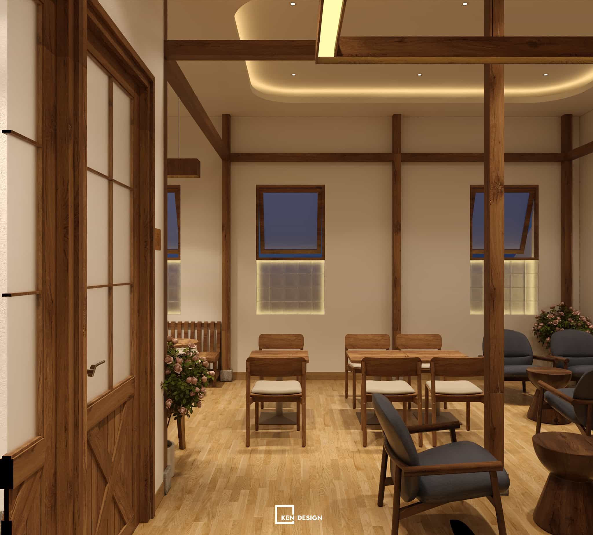 Thiết kế quán cafe MeliMeli