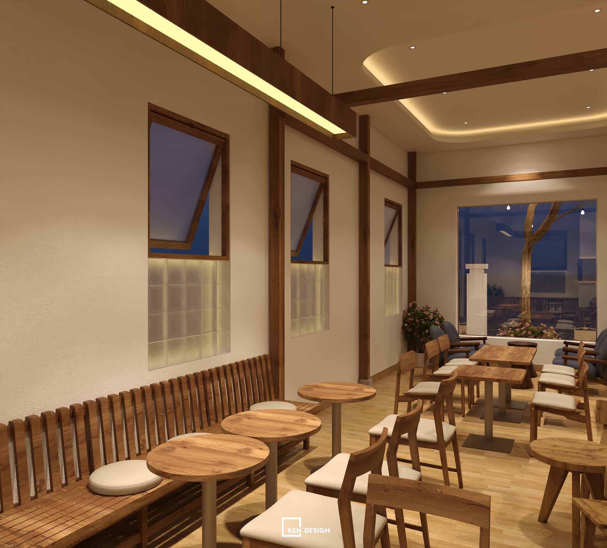 Thiết kế quán cafe MeliMeli