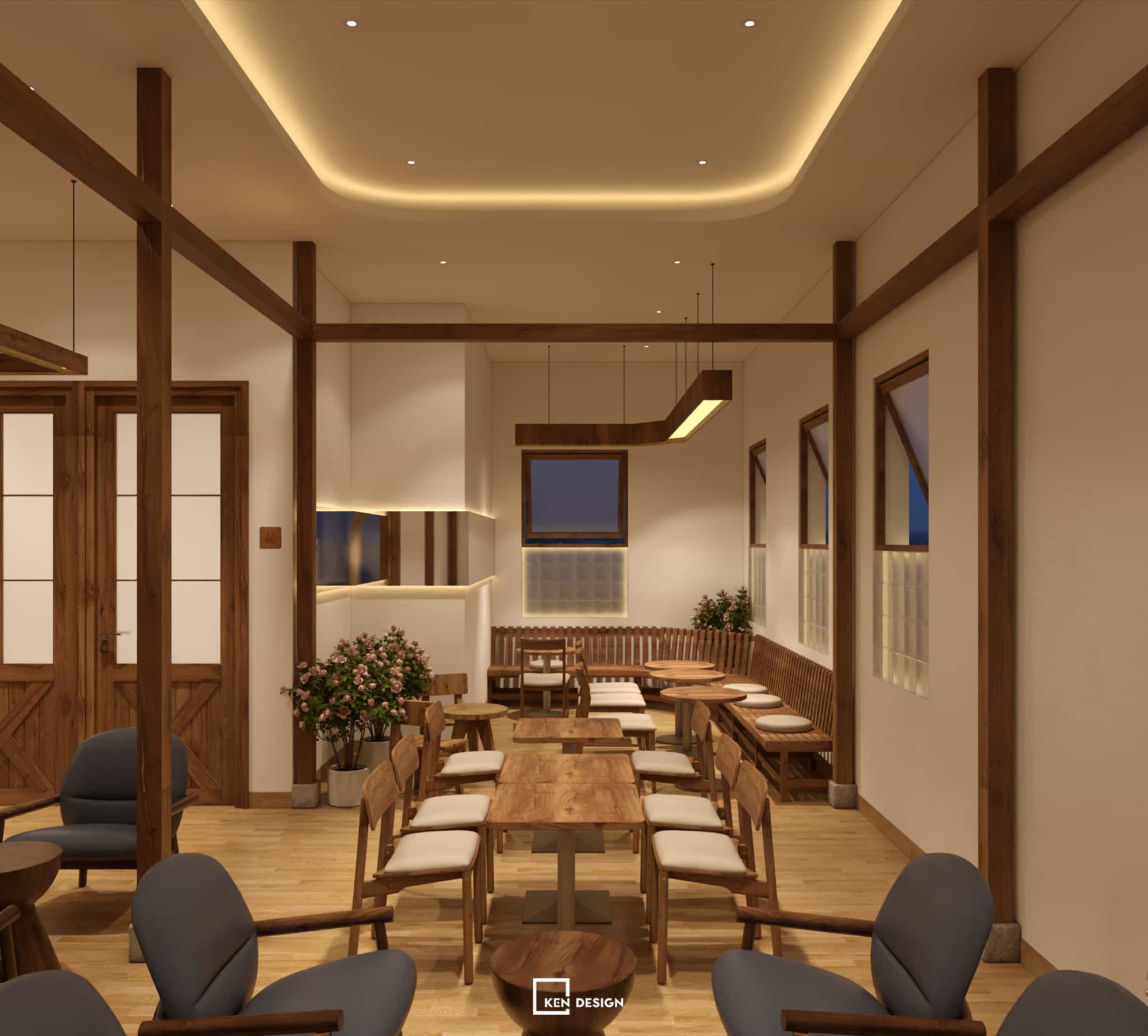Thiết kế quán cafe MeliMeli