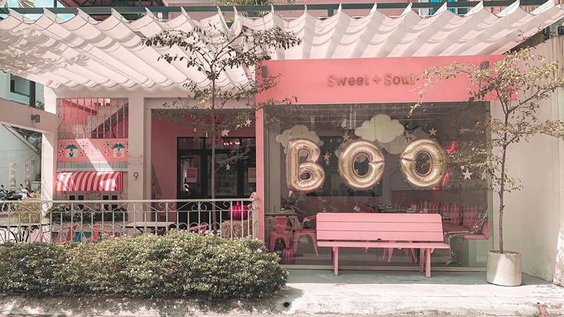 thiết kế quán cafe nhỏ 40m2 