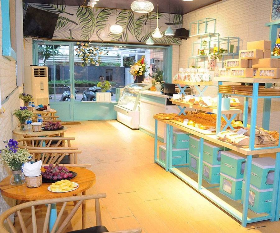 thiết kế quán cafe nhỏ 40m2 
