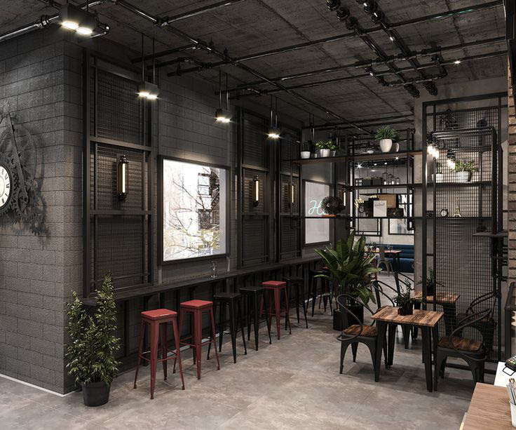 thiết kế quán cafe nhỏ đẹp giá rẻ 