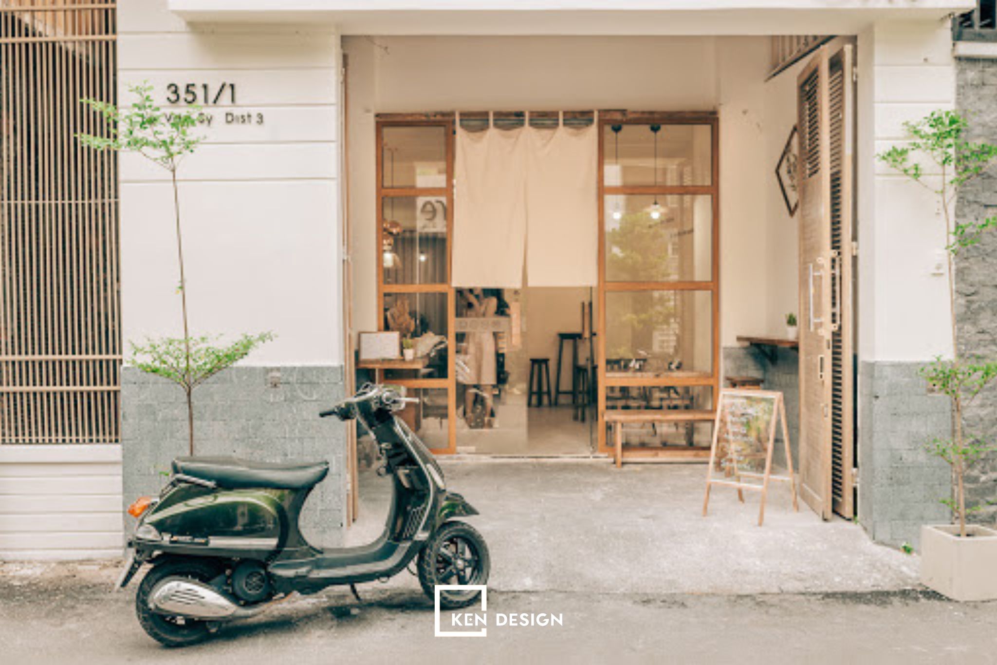 thiết kế quán cafe nhỏ đẹp giá rẻ