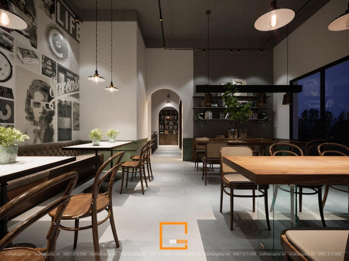 Thiết kế không gian quán cafe Opal Sài Gòn